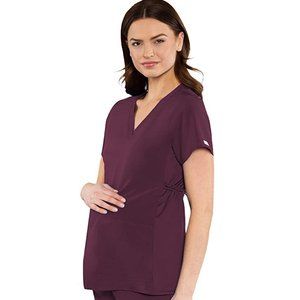 Med Couture Women's Maternity Top, Wine, X-Small